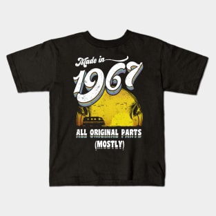 Made in 1967 All Original Parts (Mostly) Kids T-Shirt